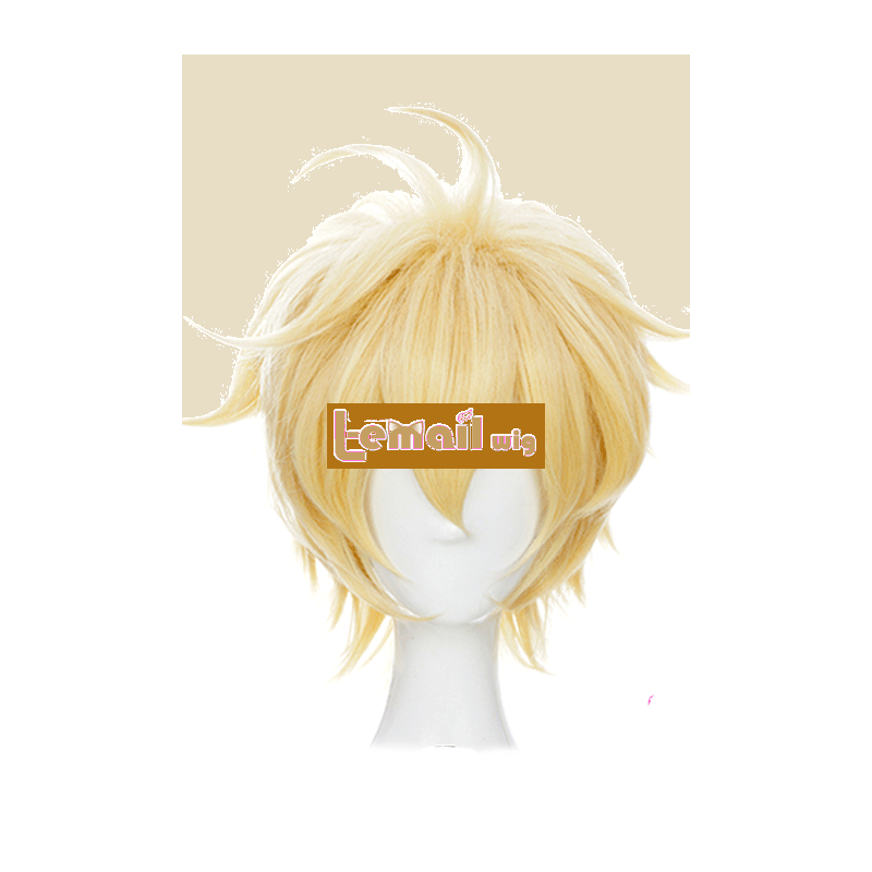 Seraph of the End Mikaela Hyakuya Short Blonde Cosplay Wig