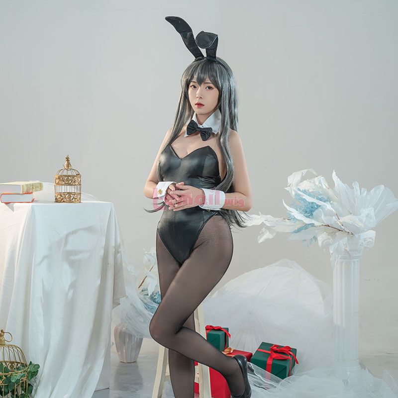 Anime Bunny Girl Senpai Mai Sakurajima Cosplay Costume