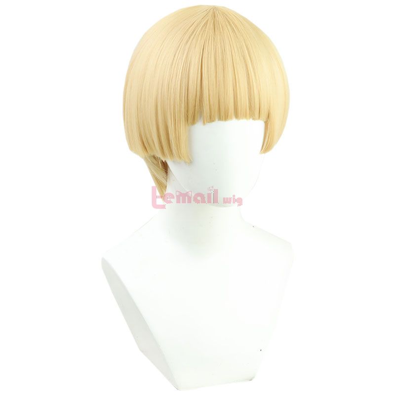 Attack On Titan Yelena Blonde Short Cospaly Wigs