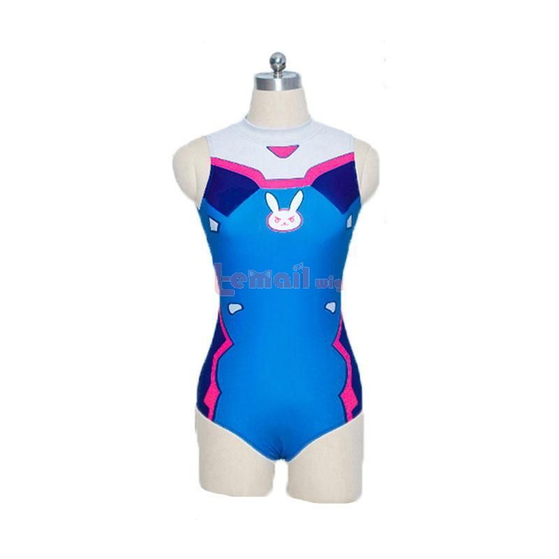 D.Va Hana Song Swiming Suit Fullset Cosplay Costume