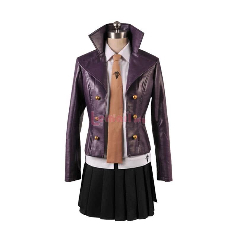 Danganronpa Kirigiri Kyouko Deep Purple Short Dress Suits Cosplay Costume