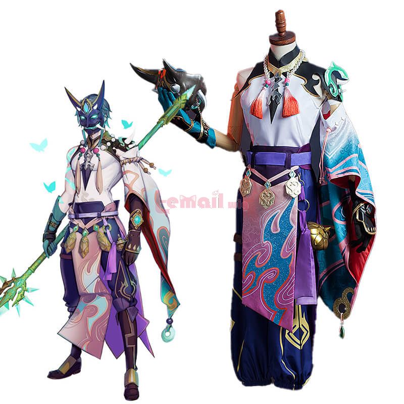 Game Genshin Impact Xiao Cosplay Costume