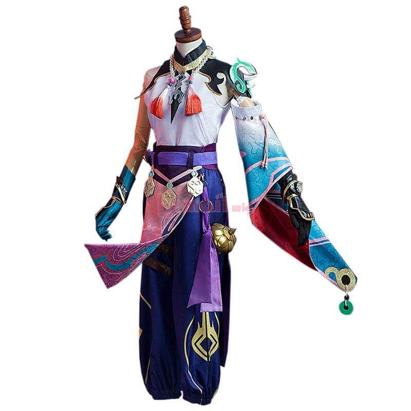 Game Genshin Impact Xiao Cosplay Costume