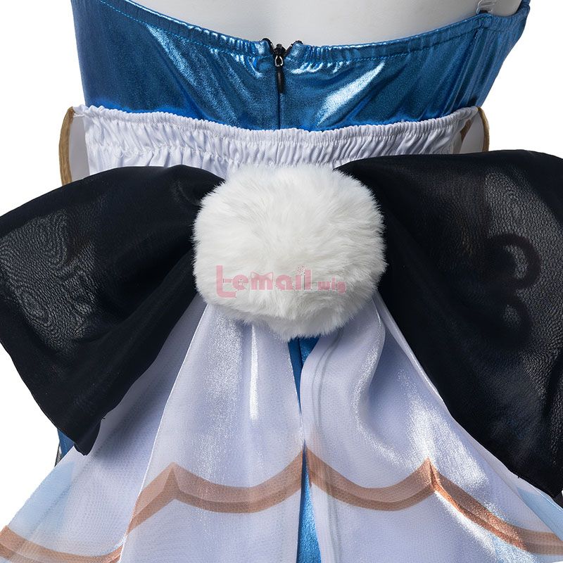Genshin Impact Ganyu Bunny Girl Cosplay Costume