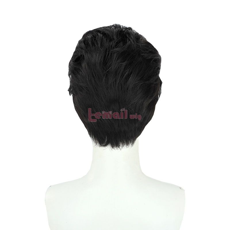 Genshin Impact Li Ben Short Black Cosplay Wigs