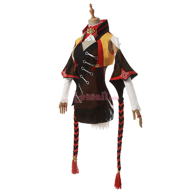 Genshin Impact Xinyan Fullset Cosplay Costume