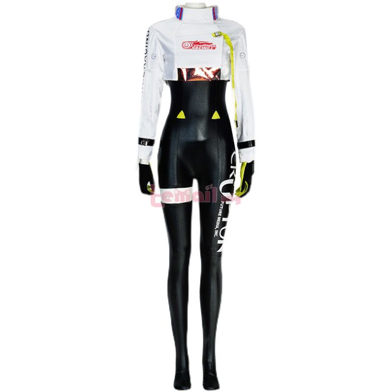 Hatsune Miku Racing Suit Cosplay Costume