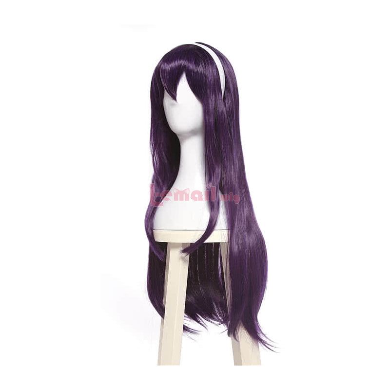 Anime Saenai Heroine no Sodatekata Utaha Kasumigaoka Purple Cosplay Wig