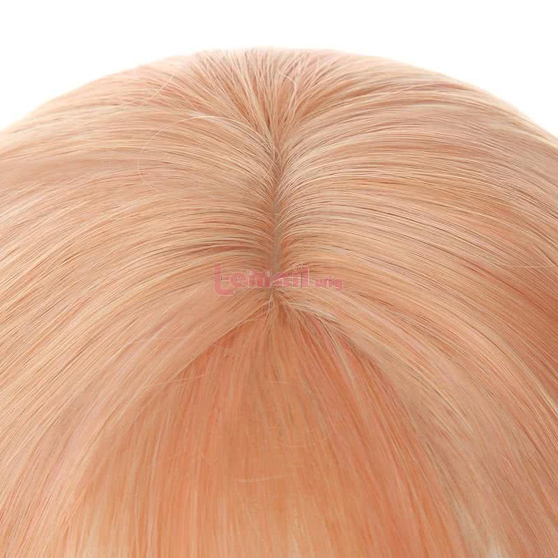 30cm Short Fashion Hair Wigs Light Orange Bob Trendy Wigs For Women