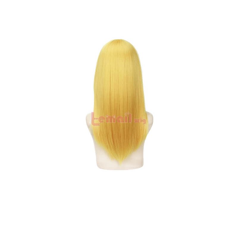 Game League of Legends Red Annie Yellow Straight Cosplay Wigs