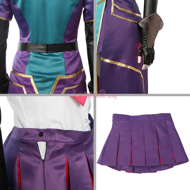 LOL Battle Academy Leona Fullset Cosplay Costume