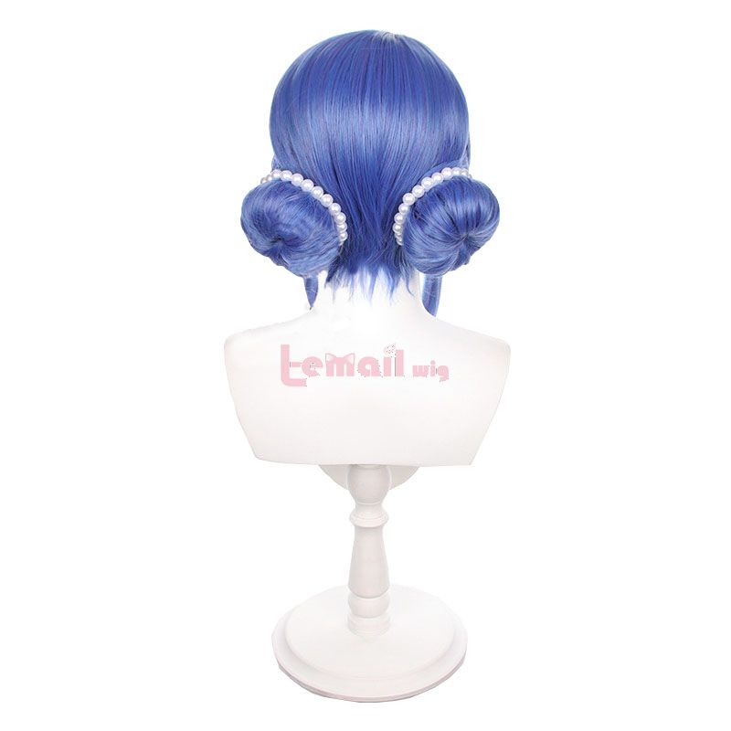 LOL Sona Crystal Rose Blue Cosplay Wigs