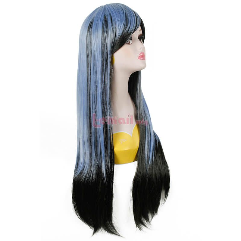 Blue And Black Wigs Cosplay