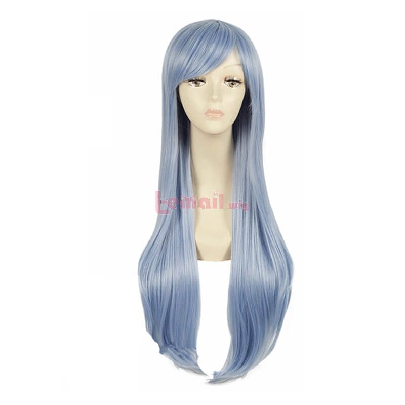 long light blue wigs cosplay