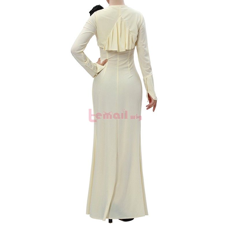 Movie Resident Evil Village Alcina Dimitrescu Lady Dress Cosplay Costume