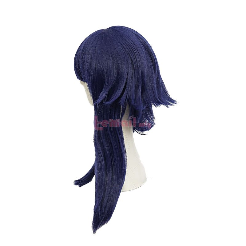 Naruto Hyūga Hinata Dark Blue Long Cosplay Wigs