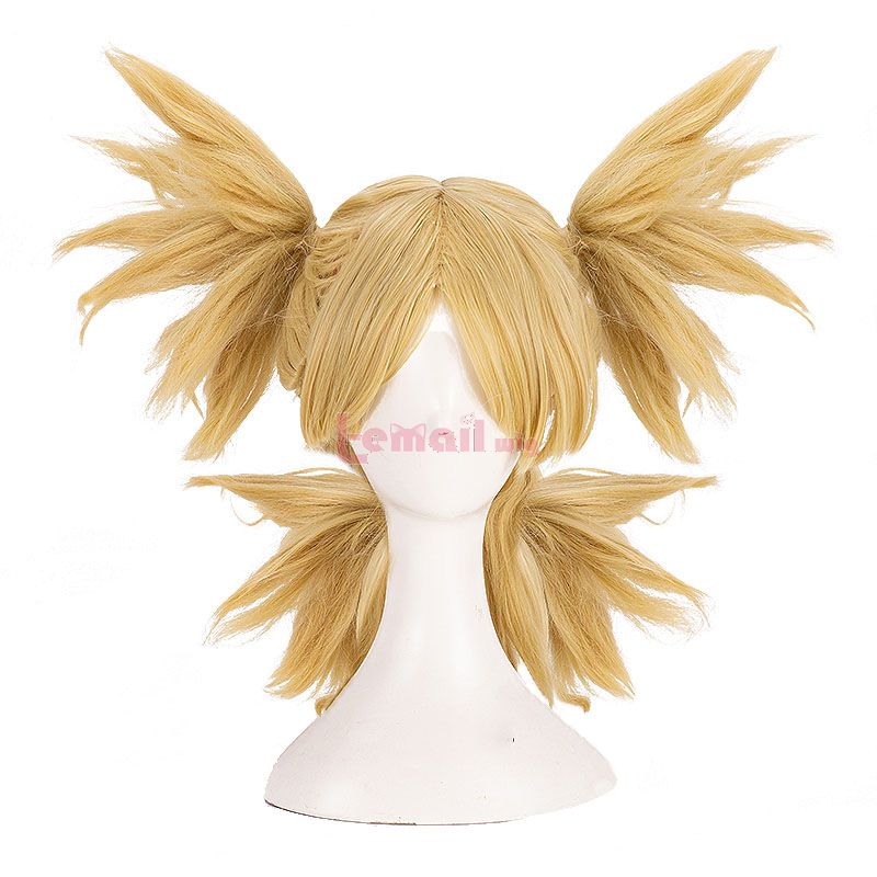 Naruto Nara Temari Blonde Four Braids Cosplay Wigs
