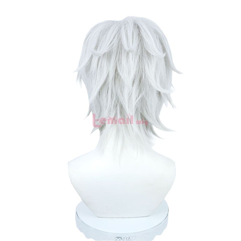 Path to Nowhere Mr.Fox Silver White Cosplay Wigs