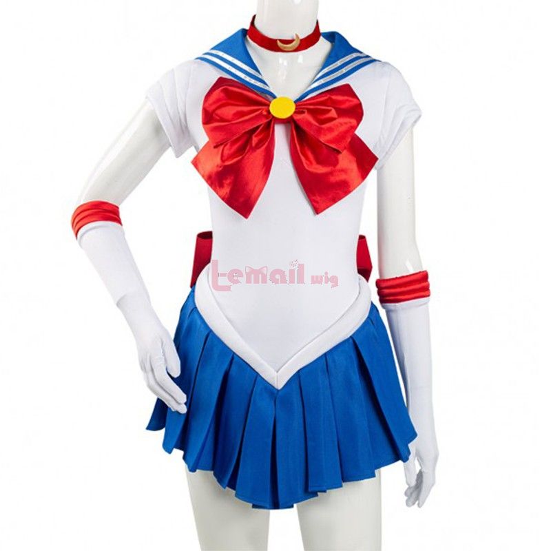 Sailor Moon Usagi Tsukino Uniform Dress Cosplay Costume