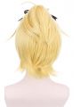 Life in A Different World From Zero Felt Yellow Blonde Braid Cosplay Wigs