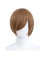 30cm Short Straight Brown General Anime Cosplay Wigs