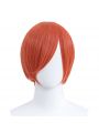 30cm Short Straight Orange General Anime Cosplay Wigs