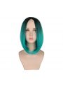 4 Colors 35cm Fashion Women Hair Gradient Color Short Trendy Wigs