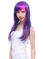 60CM Purple mixed Pink My Little Pony Twilight Sparkle Cosplay Wig