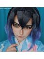 Demon Slayer Hashibira Inosuke Blue Gradient Color Cosplay Wigs