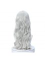 Fate Hollow Ataraxia Caren Hortensia Lolita Gray Silver long Curly Cospaly Wigs