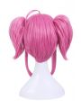 Game League of Legends Champion Lux Pink Ponytail Wigs Medium Long Straight Cosplay Party Wigs