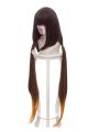 Game FateGrandOrder Osakabehime Cosplay Wigs Brown Mixed Yellow Long Bunches