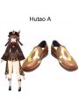 Game Genshin Impact Hutao Cosplay Shoes