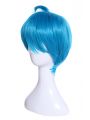  Inside Out Joy Light Blue Anime Cosplay Wig 