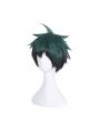 Short Green My Hero Academia Anime Izuku Cosplay Wigs ML216