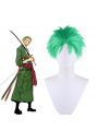 ONE PIECE Roronoa Zoro Short Green Cosplay Wigs
