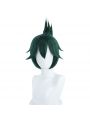 Overwatch Kiriko Short Green Cosplay Wigs