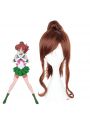 Sailor Moon Makoto Kino Long Curly Cosplay Wigs