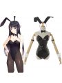 Seishun Buta Yarou wa Bunny Girl Senpai no Yume wo Minai Sakurajima Mai Bunny Girl Cosplay Costume