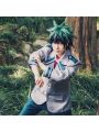 Short Green My Hero Academia Anime Izuku Cosplay deku Wigs