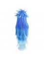 Twisted-Wonderland Mermaid Idia Long Blue Cosplay Wigs