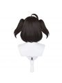 Uma Musume Pretty Derby Kitasan Black Double ponytail Cosplay Wigs with Ears