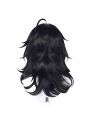 Virtual Anchor VTuber Vox Black Dyeing Middle Cosplay Wigs