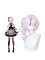 Vtuber Maria Marionette Pink Mixed Purple Cosplay Wigs