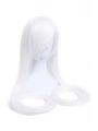 150cm Supper Long Straight White cosplay party wig ZY50C