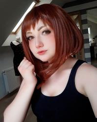 My Hero Academia Ochako Cosplay Wigs - L-email Wig ® Official Site
